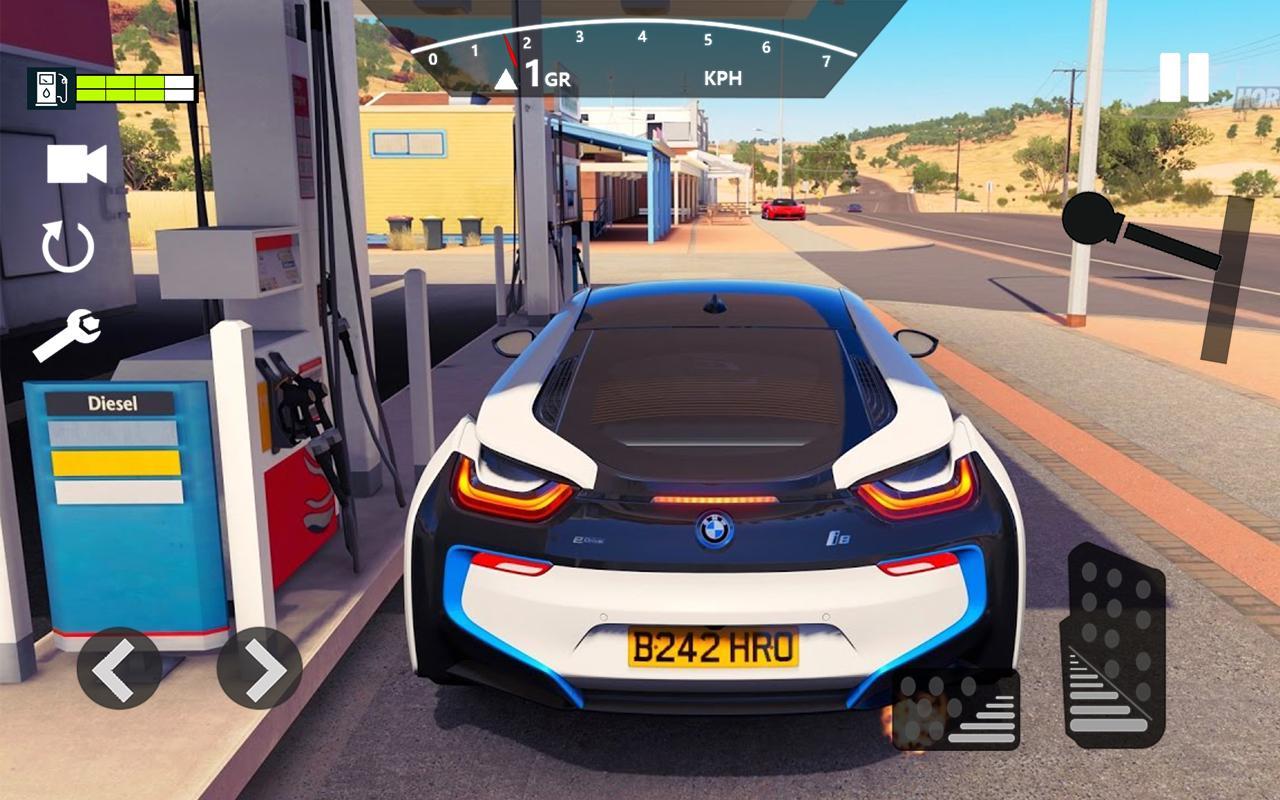 Crazy Car Driving City Stunts I8 For Android Apk Download - bmw i8 roblox