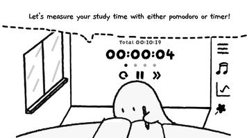 Study Time With Rain: Pomodoro Ekran Görüntüsü 2