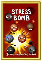 Stress Bombs Sticker Pack by Pomelo Tree Affiche