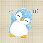Baby Blue A Penguin Sticker Pack by Pomelo Tree 圖標