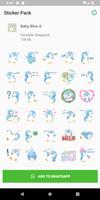 Baby Blue A Penguin Sticker Pa screenshot 1
