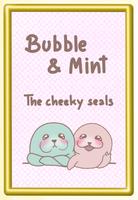 Bubble and Mint Candy Sticker  poster