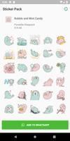 Bubble and Mint Candy Sticker  screenshot 1