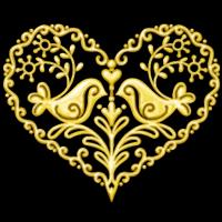 Cursive Script Gold Sticker Pa screenshot 3