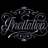 Cursive Script Silver Sticker  screenshot 3