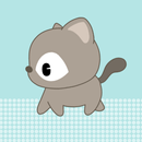 Kitty Cat Sticker Pack by Pomelo Tree APK