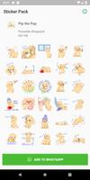 Pip the Pup Sticker Pack by Po screenshot 1
