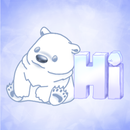 Poe Bear Sticker Pack by Pomelo Tree APK