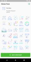 Poe Bear Sticker Pack by Pomel screenshot 1