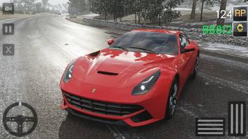 Parking Ferrari Berlinetta Sim poster