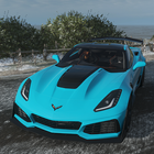 Drive Corvette Car Game icône