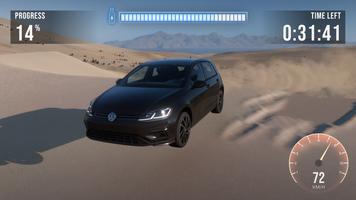 GTI Golf Volkswagen: Car Game Affiche