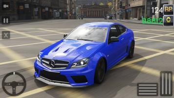 Simulator C63 AMG City Rider plakat