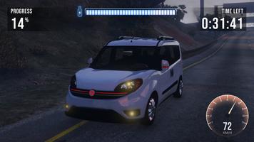 Drive Fiat Doblo: Real Parking Plakat