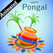 Happy Pongal Animated Stickers 圖標