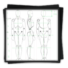 Dibujo de tutoriales de figura icono