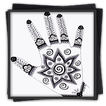 Zeichnen von Henna Art Tutoria