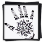 Dibujo de Henna Art Tutorial icono