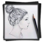 Drawing Realistic Hair آئیکن