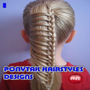 Ponytail Hairstyle Designs aplikacja