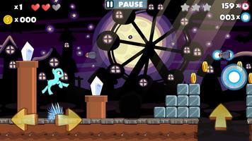 Little Adventure Pony Stickman постер