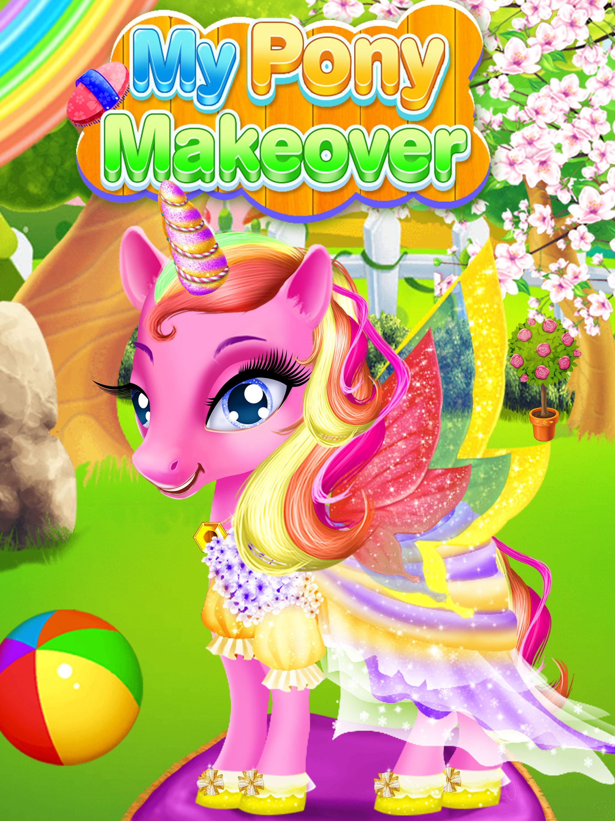 Pony Games -Horse Games for little Girls take care APK untuk Unduhan ...
