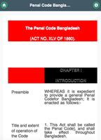 Penal Code of Bangladesh capture d'écran 1