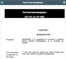 Penal Code of Bangladesh capture d'écran 2