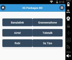 2 Schermata 3G Package Bangladesh(Updated)