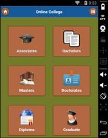 Online College Finder plakat