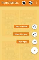 Post UTME Questions capture d'écran 2