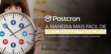 Postcron: Agende seus Posts