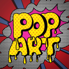 Poster PopArt ไอคอน