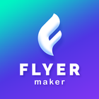 Flyer Maker, Poster Design ไอคอน