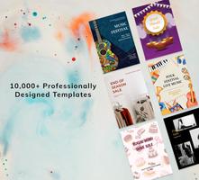 DZYN: Logos, Ads, Poster Maker ảnh chụp màn hình 1