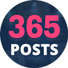 365 Posts Marketing App icône