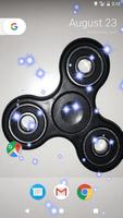 برنامه‌نما Fidget Spinner Live Wallpaper عکس از صفحه