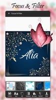 My Name Art : Focus & Filter постер