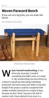 برنامه‌نما Popular Woodworking Magazine عکس از صفحه