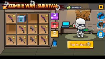 Zombie War:Survival ภาพหน้าจอ 1