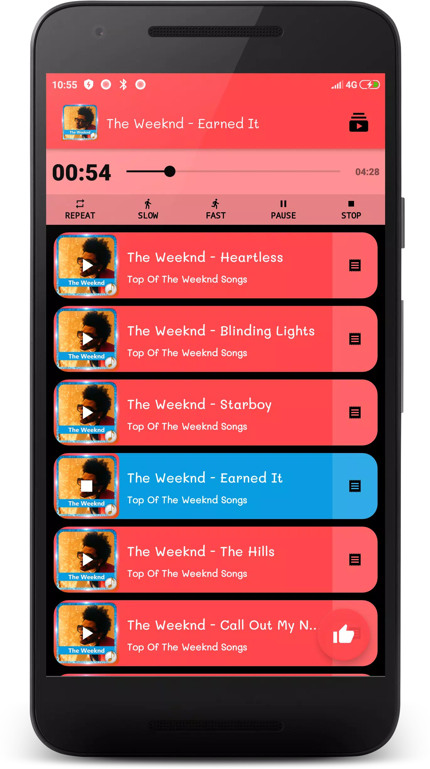 The Weeknd - Earned It APK (Android App) - Baixar Grátis