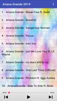 Ariana Grande Songs 2019 Affiche