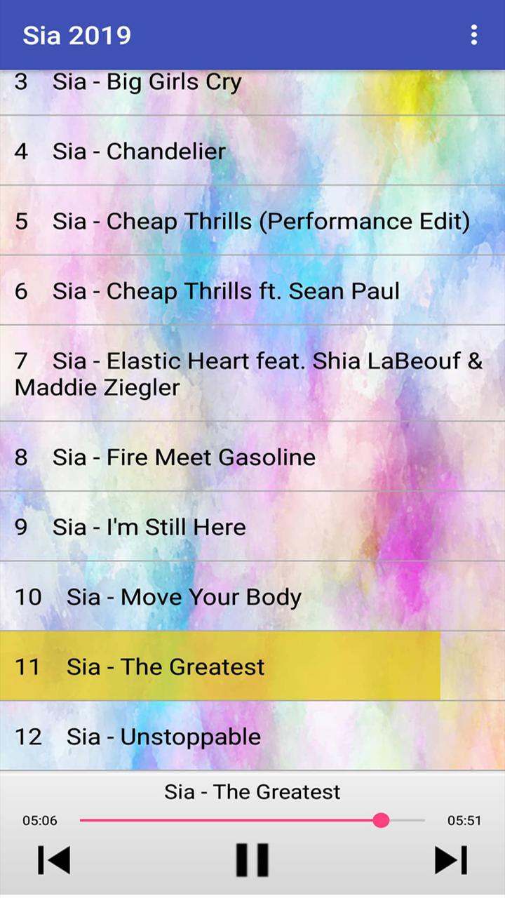 Sia Songs 2019 For Android Apk Download
