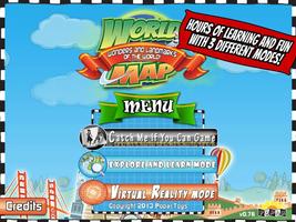 Popar World Map poster