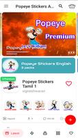 Popeye Stickers for WhatsApp - WAStickerApps پوسٹر