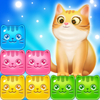 Bubble Cats Puzzle Game ícone