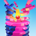 Stacky Ball -Helix Tower Jump
