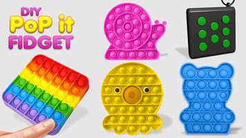 jogo pop-it pop: fidget Cartaz
