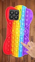 Pop It Mobile Case Fidget Toys poster
