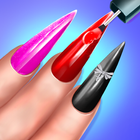 العاب اظافر اكريليك-nail art أيقونة